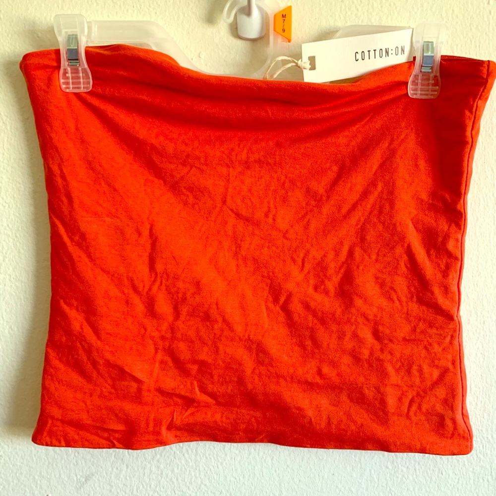 Orange Tube Top